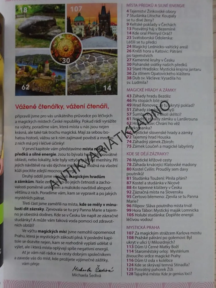 111 NEJZÁHADNĚJŠÍCH LÉČIVÝCH A MAGICKÝCH MÍST, **an