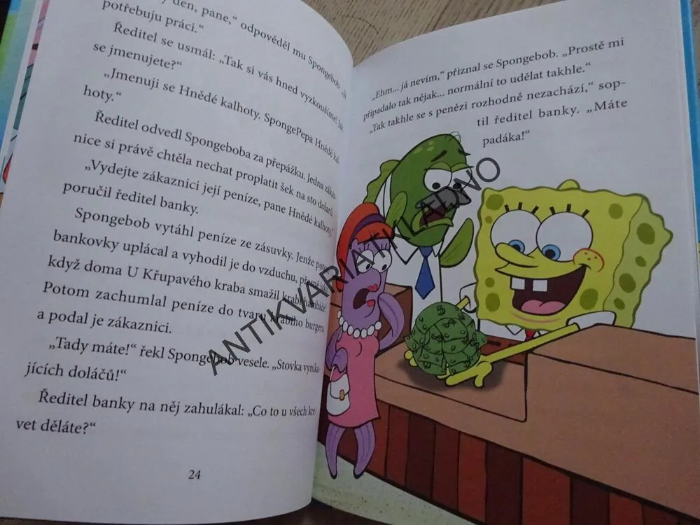 Z LÁSKY K BUBLINÁM, SPONGEBOB, **an