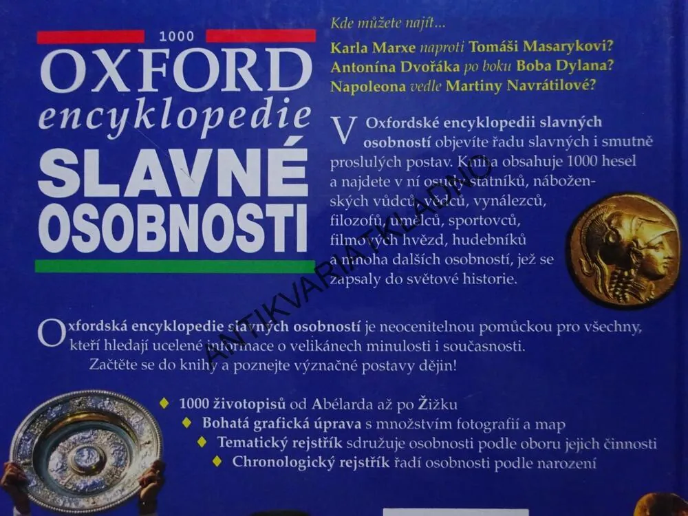 OXFORD ENCYKLOPEDIE, SLAVNÉ OSOBNOSTI, **an