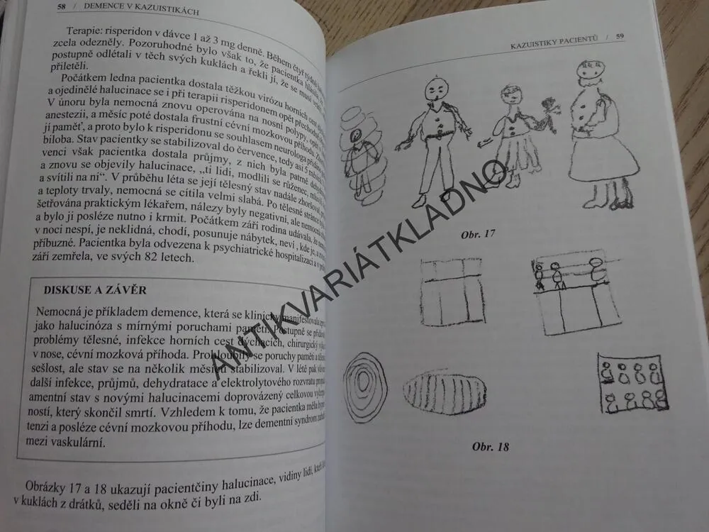 DEMENCE V KAZUISTIKÁCH, HELENA KUČEROVÁ, **an