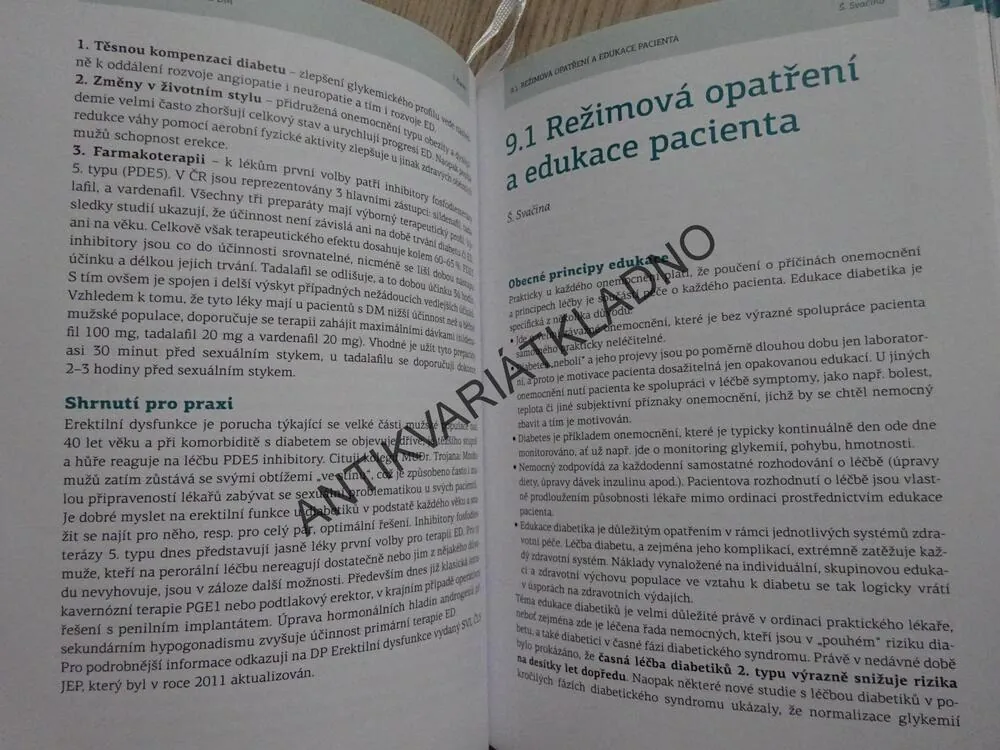 DIABETES MELLITUS V PRIMÁRNÍ PÉČI, IGOR KAREN, ŠTĚPÁN SVAČINA A KOLEKTIV, **an
