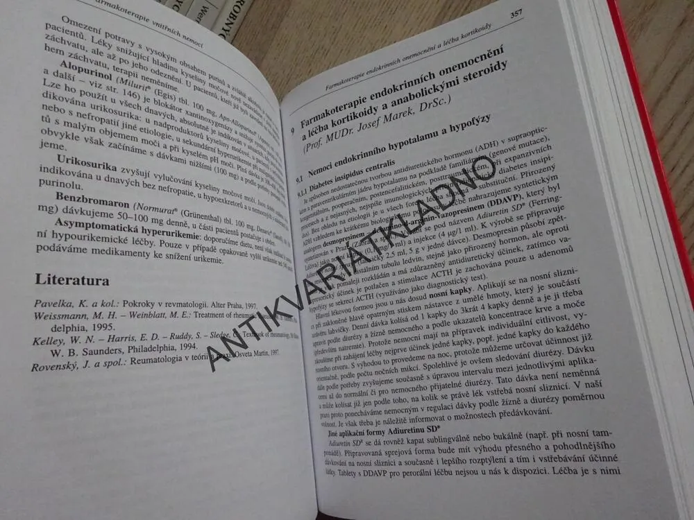 FARMAKOTERAPIE VNITŘNÍCH NEMOCÍ, JOSEF MAREK A KOLEKTIV, **an