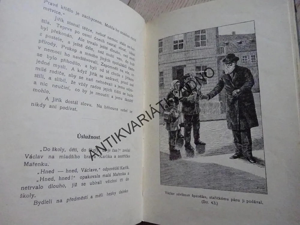 DĚTSKÝ SVĚT, MALÝM ČTENÁŘŮM, J. K. HRAŠE, **an