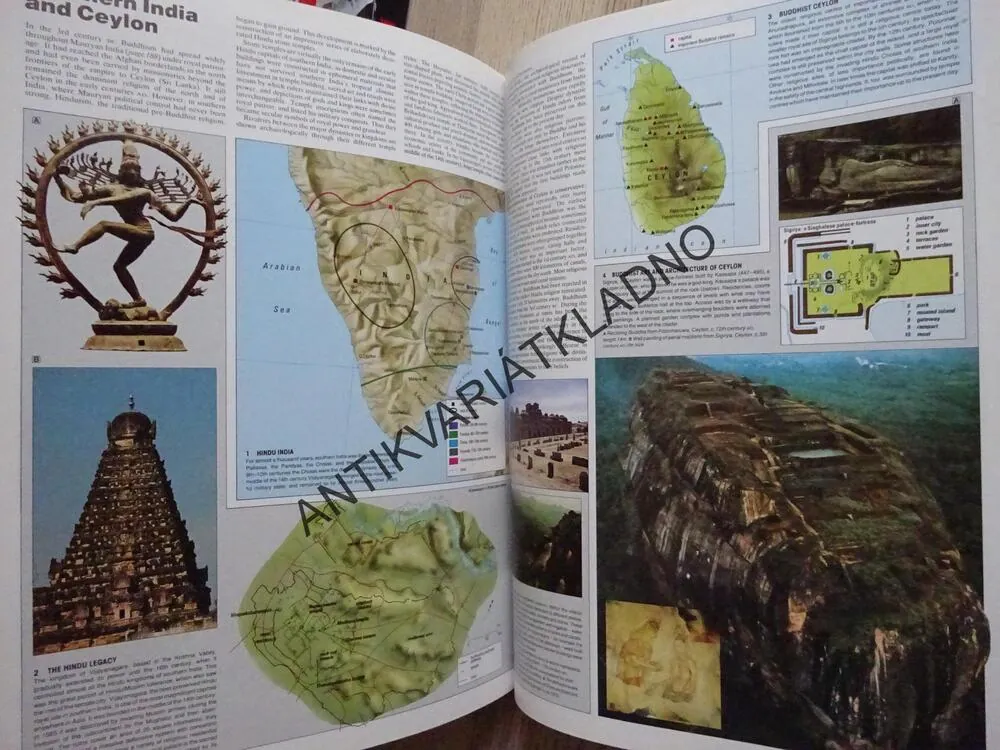 PAST WORLDS, THE TIMES ATLAS OF ARCHAEOLOGY, ANGLICKY, **an
