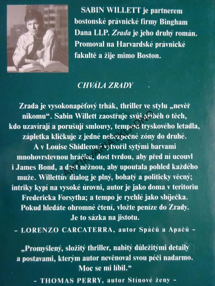 ZRADA, SABIN WILLETT, **an