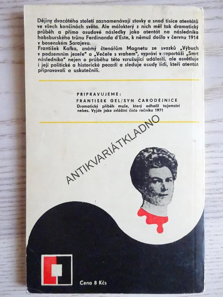 SMRT NÁSLEDNÍKA, FRANTIŠEK KAFKA, **an
