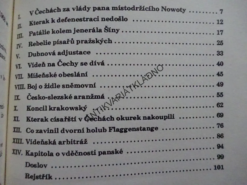 KRONIKA MÍSTODRŽENÍ V ČECHÁCH, JIŘÍ HOCHMAN, **an