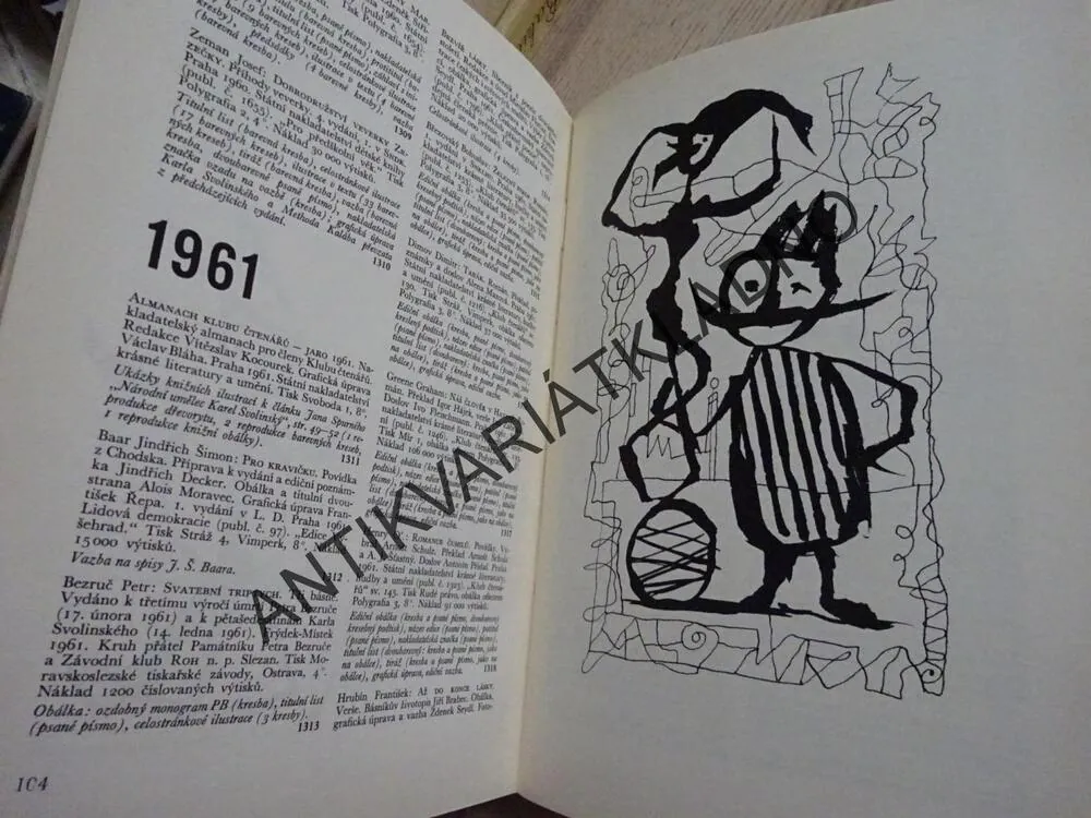 KAREL SVOLINSKÝ A KNIHA, VLADIMÍR THIELE, **an