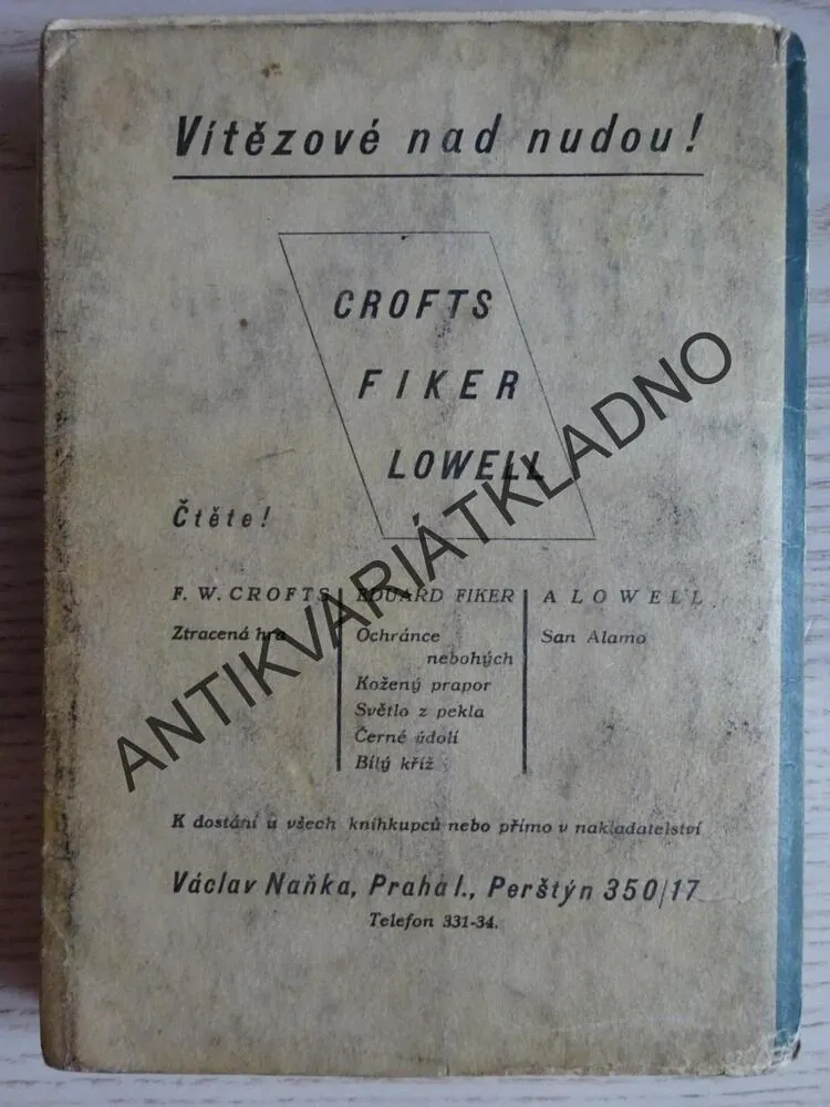 ZTRACENÁ HRA, F. W. CROFTS