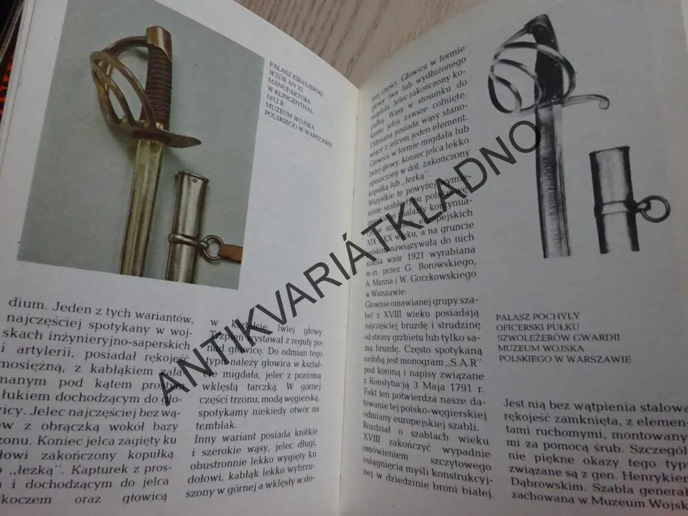 POLSKIE SZABLE BOJOWE, POLSKY, POLŠTINA