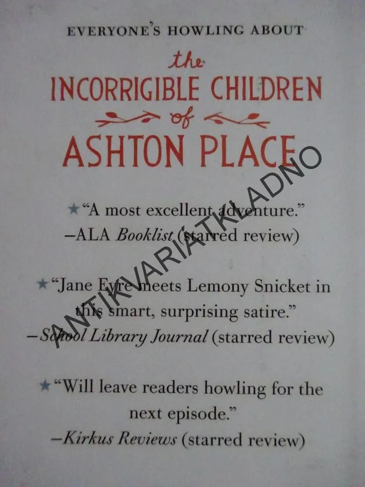 THE INCORRIGIBLE CHILDREN OF ASHTON PLACE, THE INTERRUPTED TALE, MARYROSE WOOD, **an