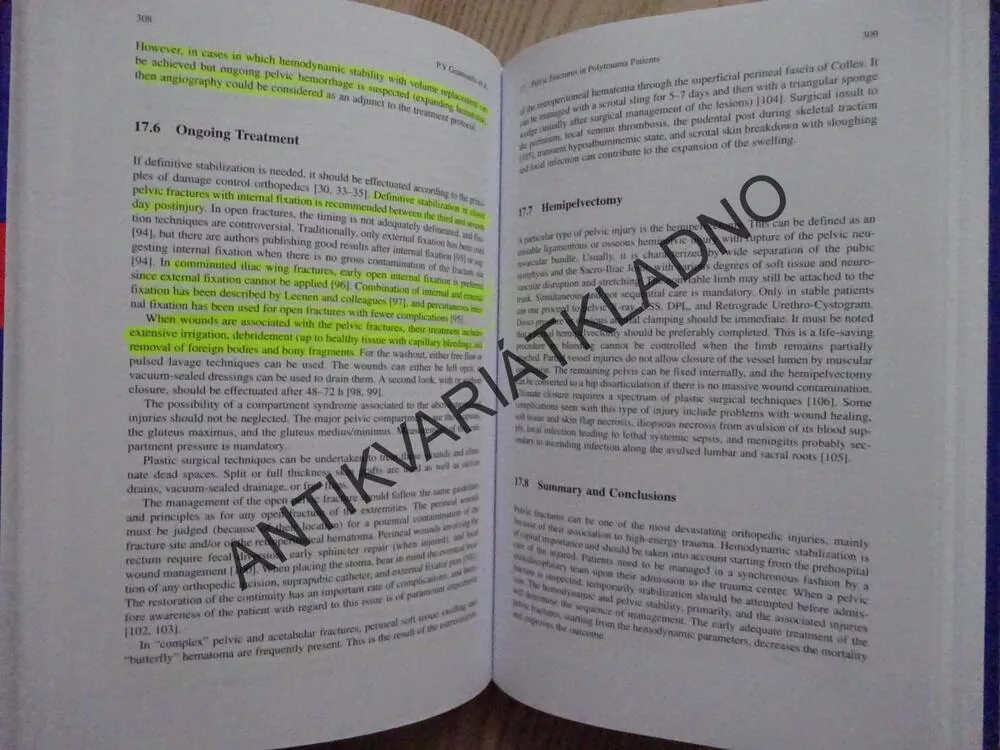 DAMAGE CONTROL MANAGEMENT IN THE POLYTRAUMA PATIENT, KOLEKTIV AUTORŮ, ANGLICKY, **an