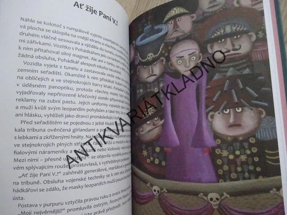 NEDOPSANÝ PŘÍBĚH O POHÁDKÁŘI A PANÍ V., ZDENĚK K. SLABÝ, **an