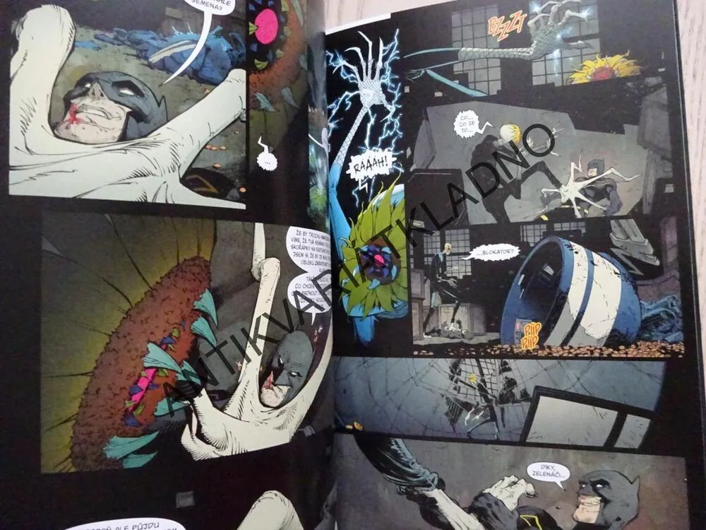 BATMAN, KVĚTY ZLA, KOMIKS DC COMICS, **an