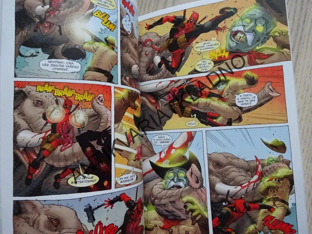 DEADPOOL, MRTVÍ PREZIDENTI, MARVEL KOMIKS, **an