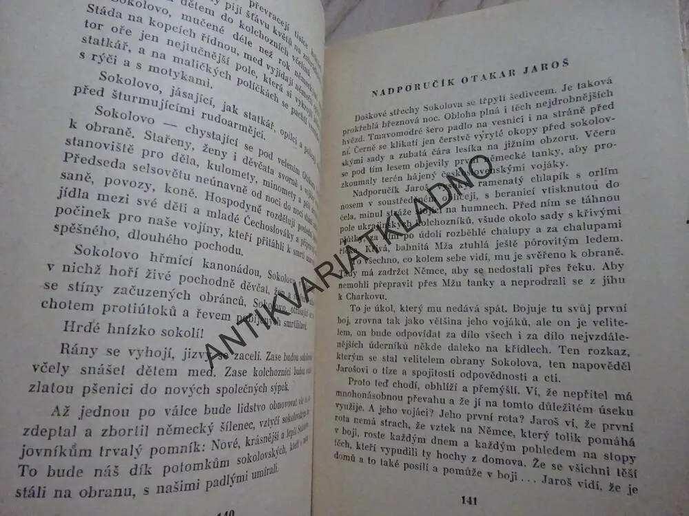 SOKOLOVO, B. REICIN, J. MAREŠ, **an