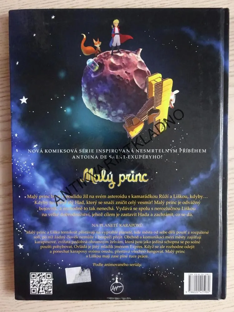 MALÝ PRINC A PLANETA KARAPOXŮ, **an