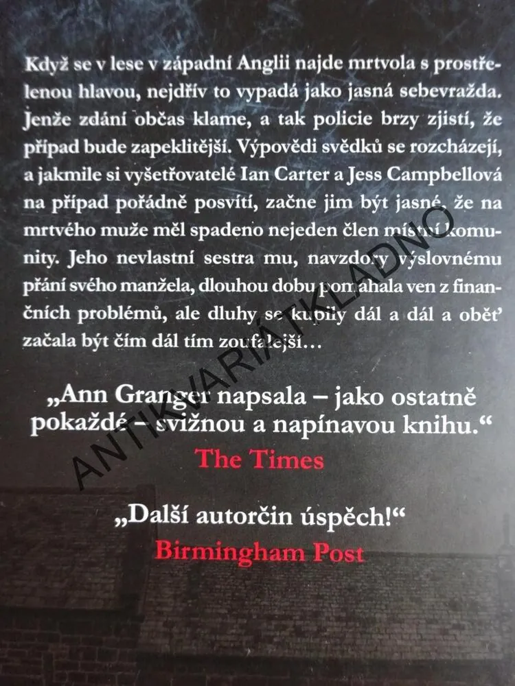 KOŘENY ZLA, ANN GRANGER, **an