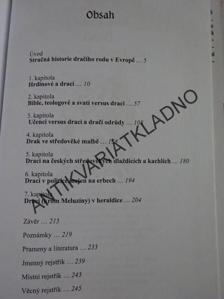 DRACI STŘEDOVĚKÉHO SVĚTA, KAREL KOUTSKÝ, **an