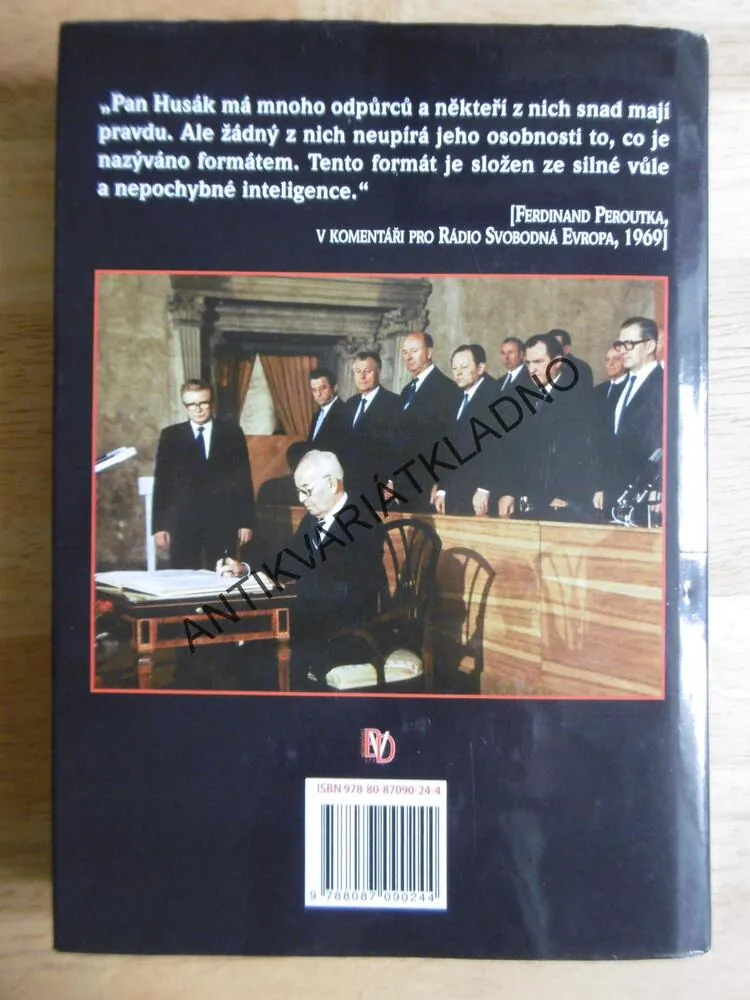 V HLAVNÍ ROLI GUSTÁV HUSÁK, TRAGÉDIE JEDNOHO OSUDU, MARIE FORMÁČKOVÁ