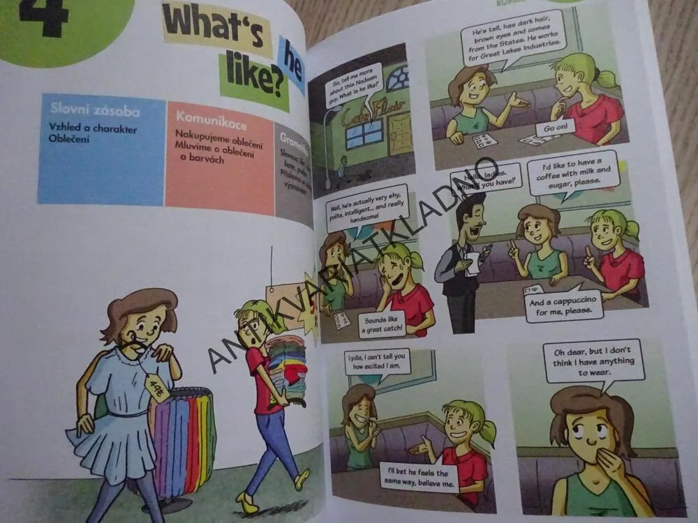 ANGLIČTINA, THE BEST OF BOTH WOLRDS, UČTE SE KOMIKSEM, **an