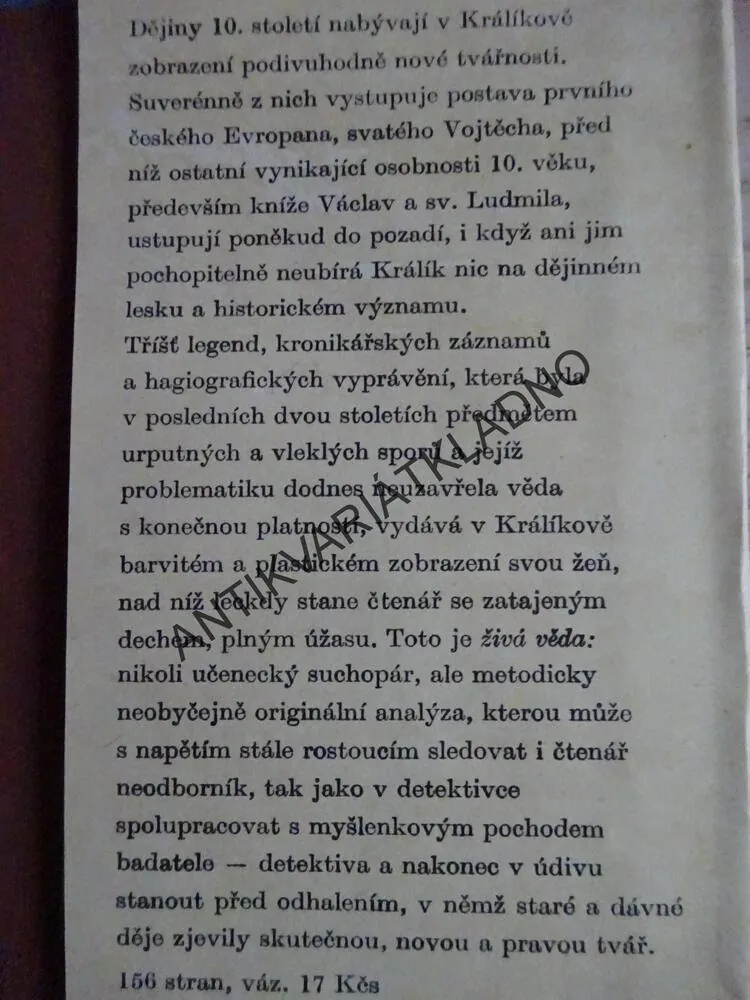 LABYRINT DÁVNÝCH DĚJIN ČESKÝCH, OLDŘICH KRÁLÍK, **an