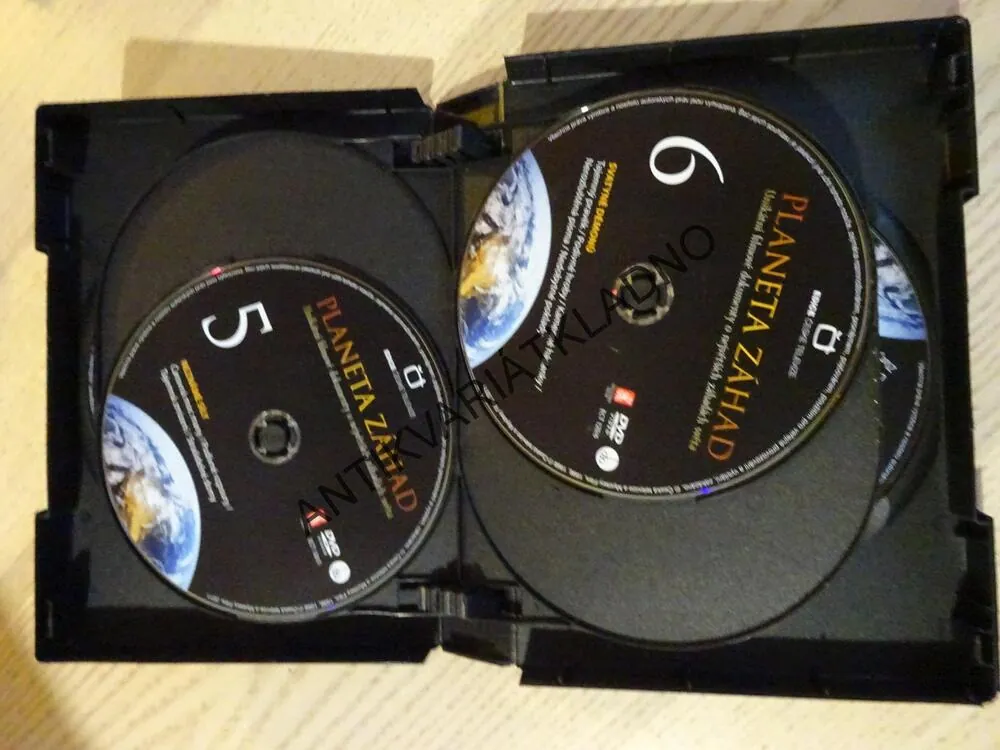 PLANETA ZÁHAD, ARNOŠT VAŠÍČEK, 8 DVD DOKUMENT