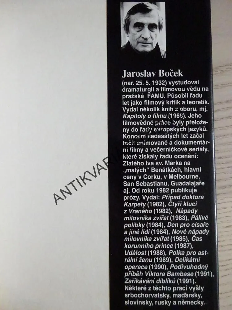 MLÁDENEČEK NA TRŮNĚ, JAROSLAV BOČEK, **an