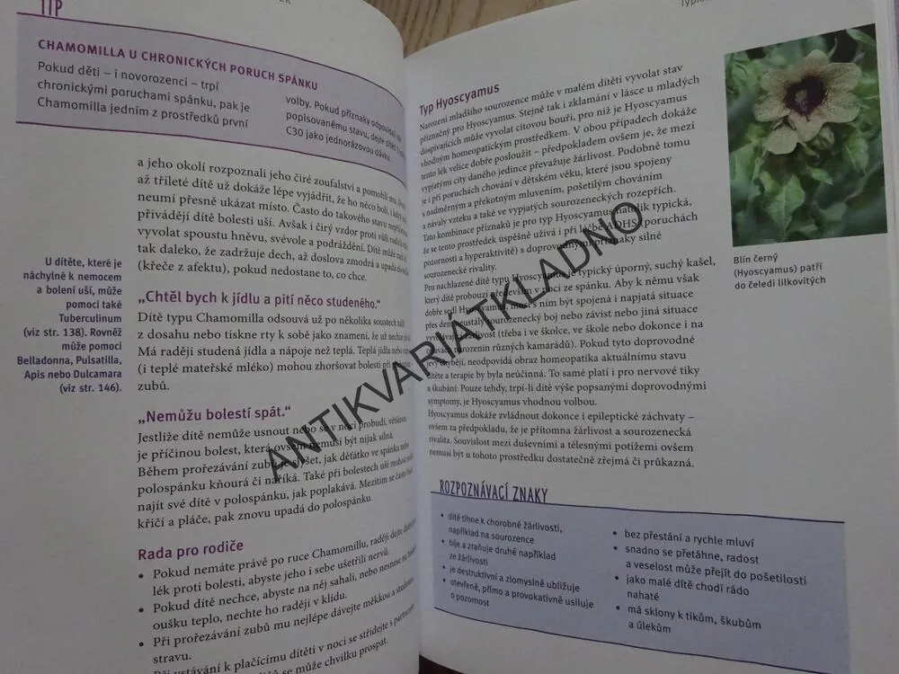 HOMEOPATIE PRO DĚTI, ANNE SPARENBORG-NOLTE,  **an