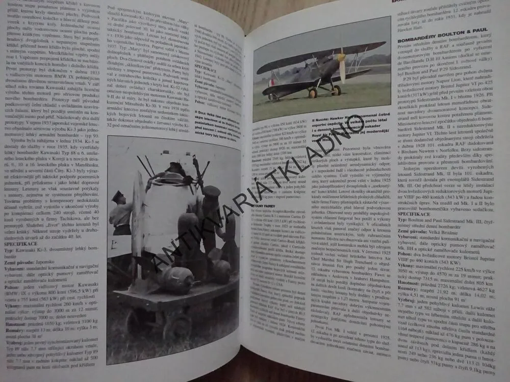 NEJSLAVNĚJŠÍ BOMBARDÉRY 1914- DO SOUČASNOSTI, LETECTVÍ, **an