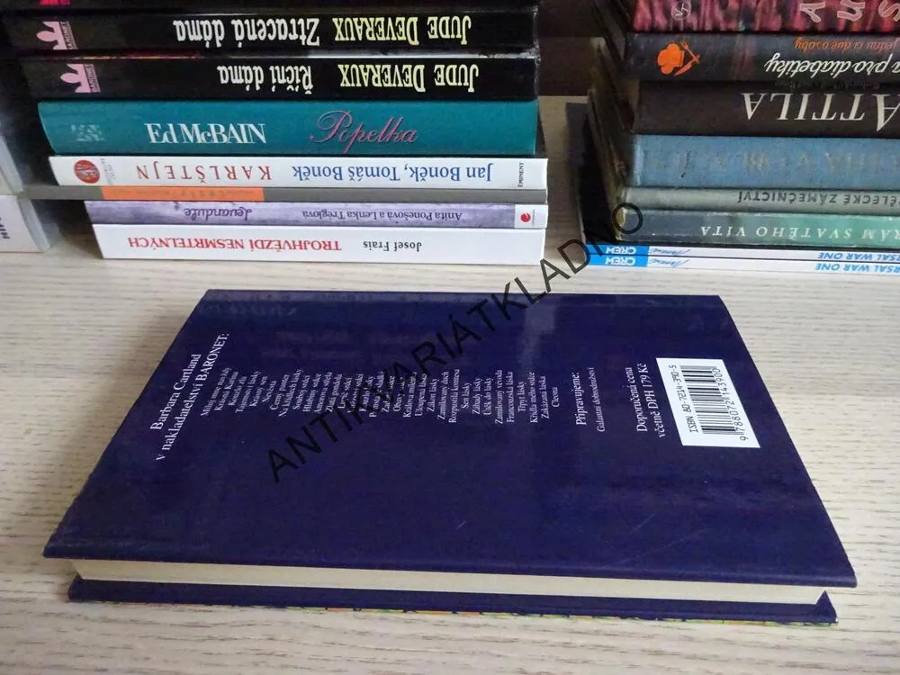 CLEONA, BARBARA CARTLAND, CARTLANDOVÁ, **an