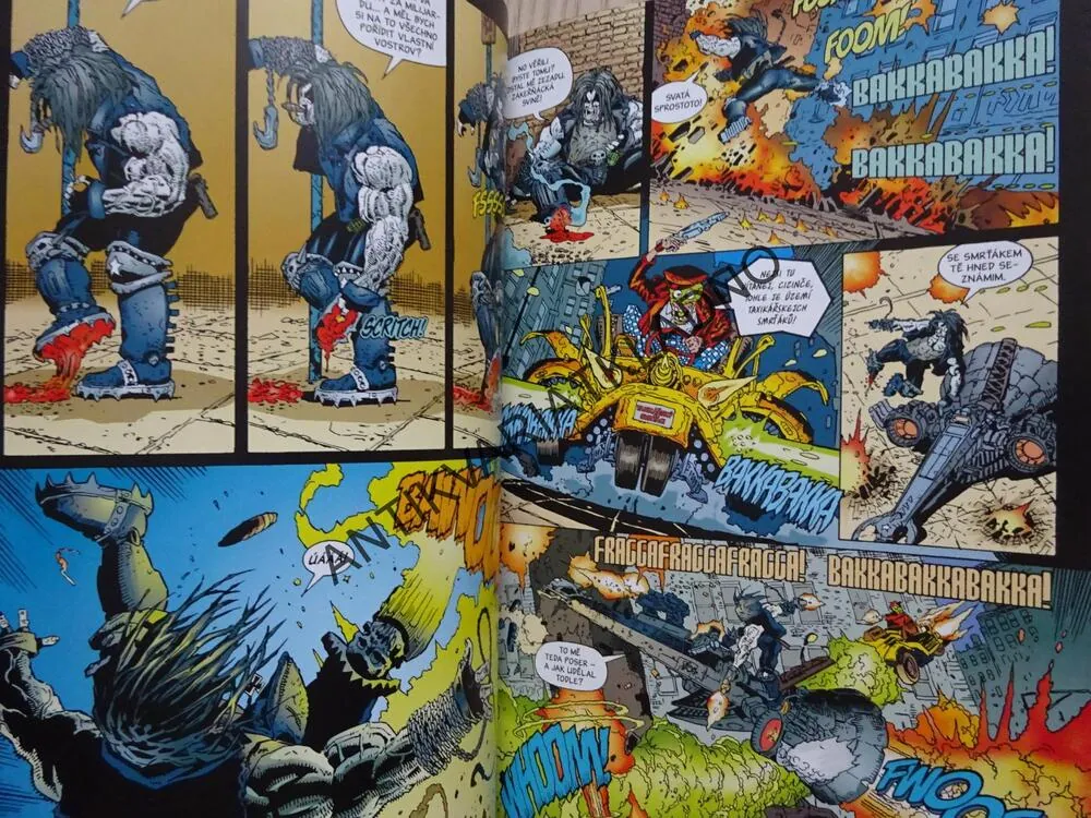 LOBO VERSUS MASKA A DALŠÍ ŘEŽBA, KOMIKS DC COMICS,**an