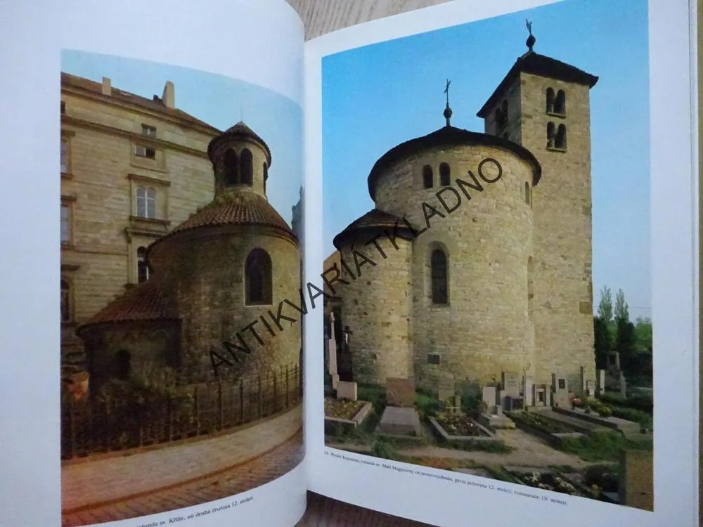 ROMÁNSKÉ UMĚNÍ V ČECHÁCH NA MORAVĚ,MERHAUTOVÁ, TŘEŠTÍK, **an