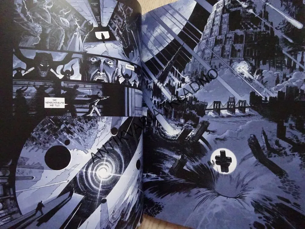 UNIVERSAL WAR ONE, 3. KAIN A ÁBEL, 4. POTOPA, MODRÁ CREW 24., **an