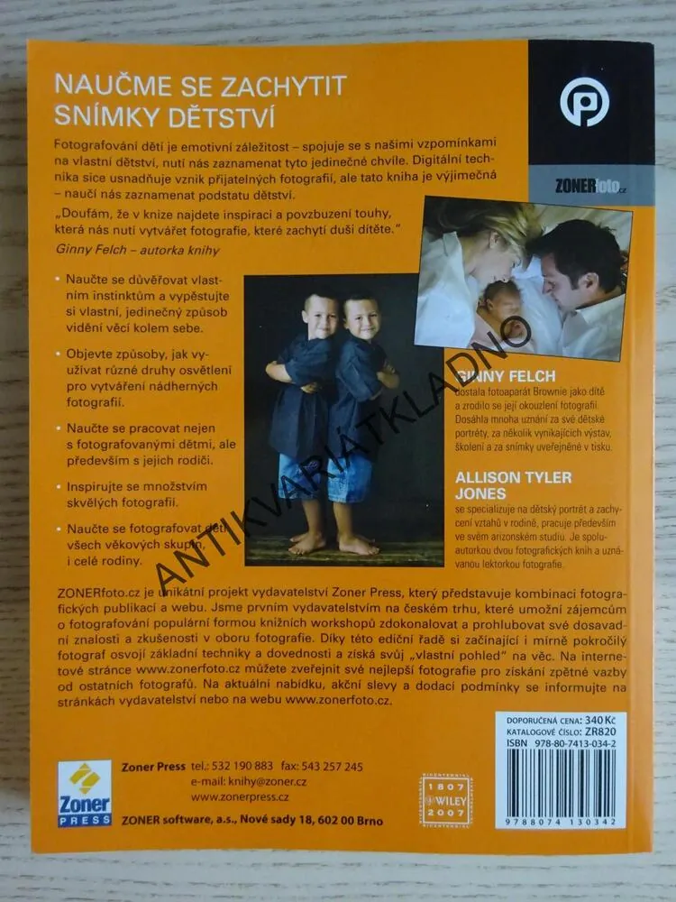 FOTOGRAFUJEME DĚTI, GINNY FELCH, ALLISON TYLER JONES, **an