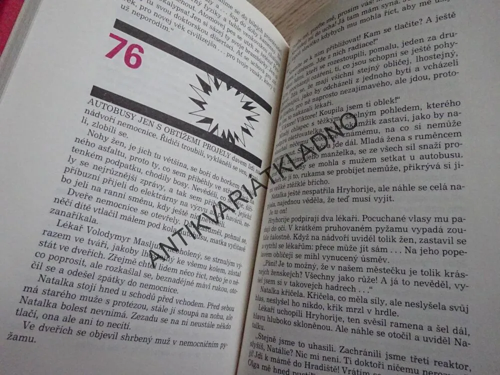 MARIE Z ČERNOBYLU, VOLODYMYR JAVORIVSKYJ, **an