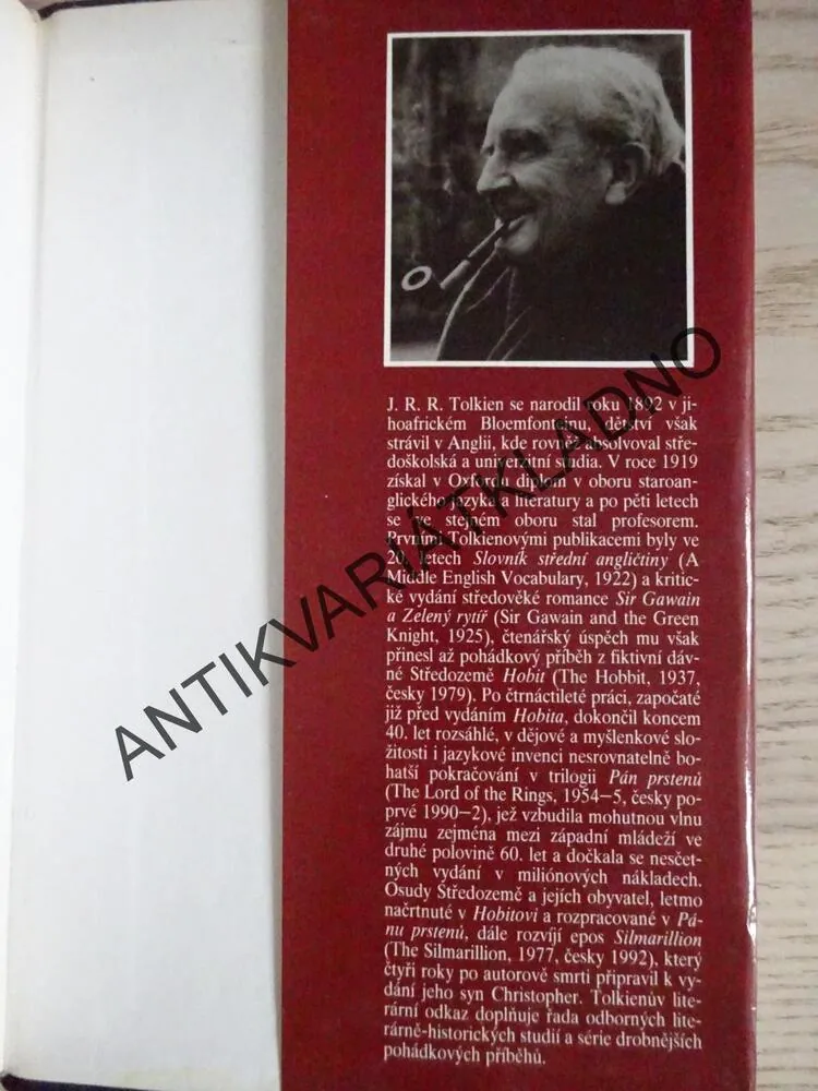 PÁN PRSTENŮ 1., SPOLEČENSTVO PRSTENŮ, J.R.R. TOLKIEN, **an