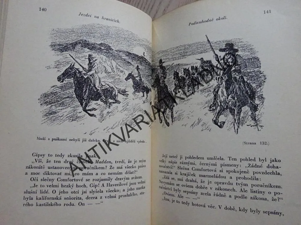 JEZDCI NA HRANICÍCH, SMEČKA HAVERILŮ, JACKSON GREGORY, **an
