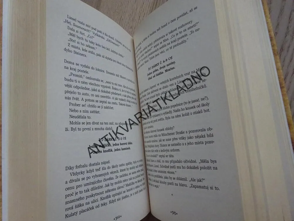 ZLODĚJKA KNIH, MARKUS ZUSAK, **an