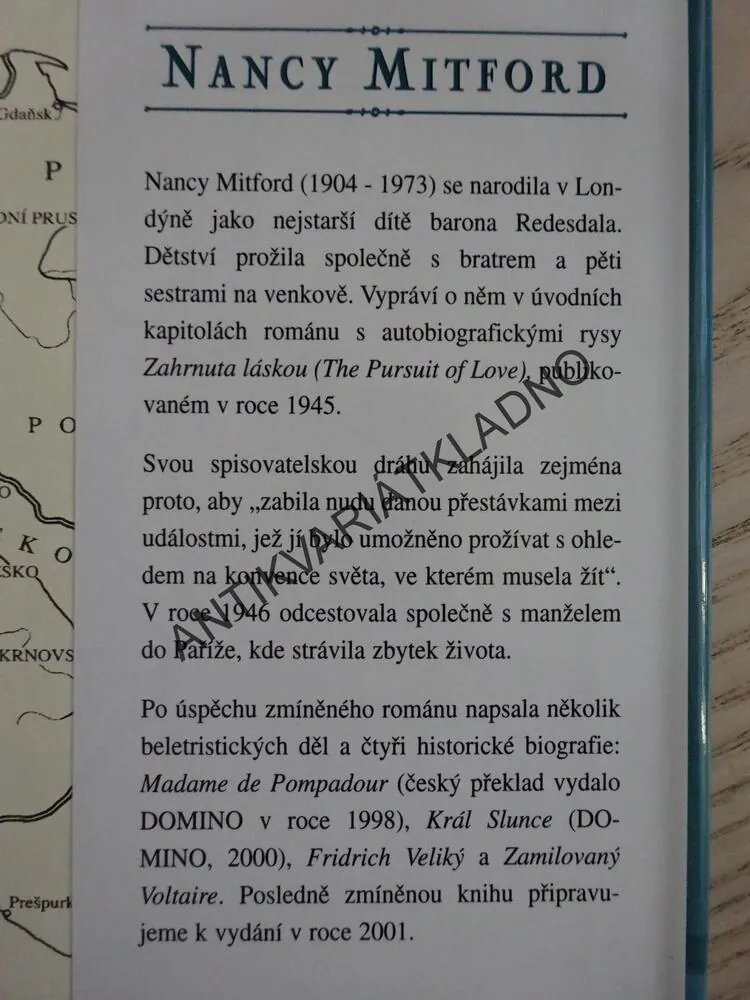 FRIDRICH VELIKÝ, NANCY MITFORD, **an