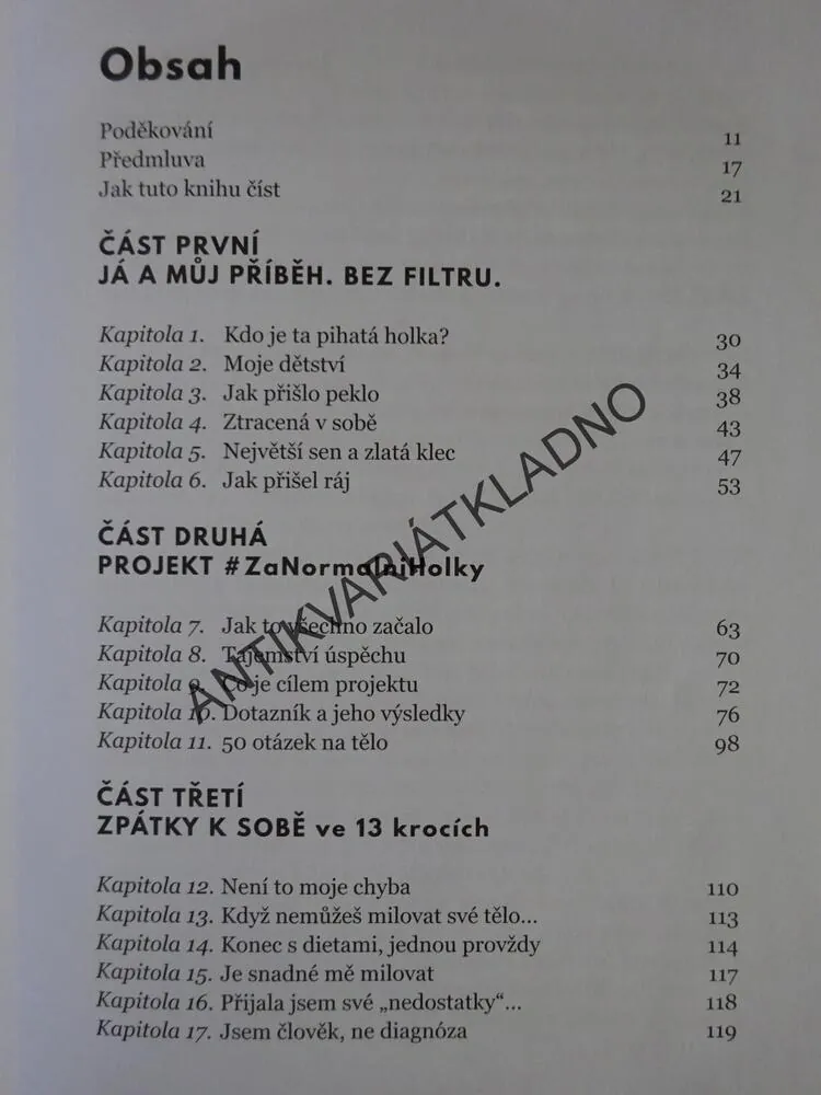 BEZ FILTRU, KRISTÝNA DOLEJŠOVÁ, **an
