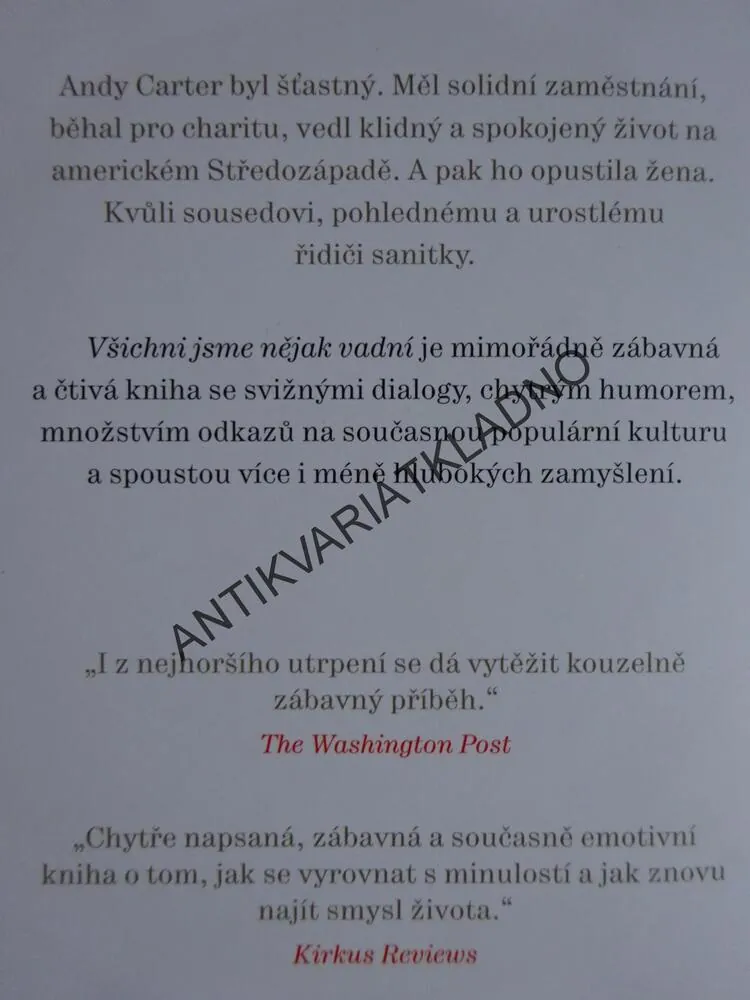 VŠICHNI JSME NĚJAK VADNÍ, MATTHEW NORMAN, **an