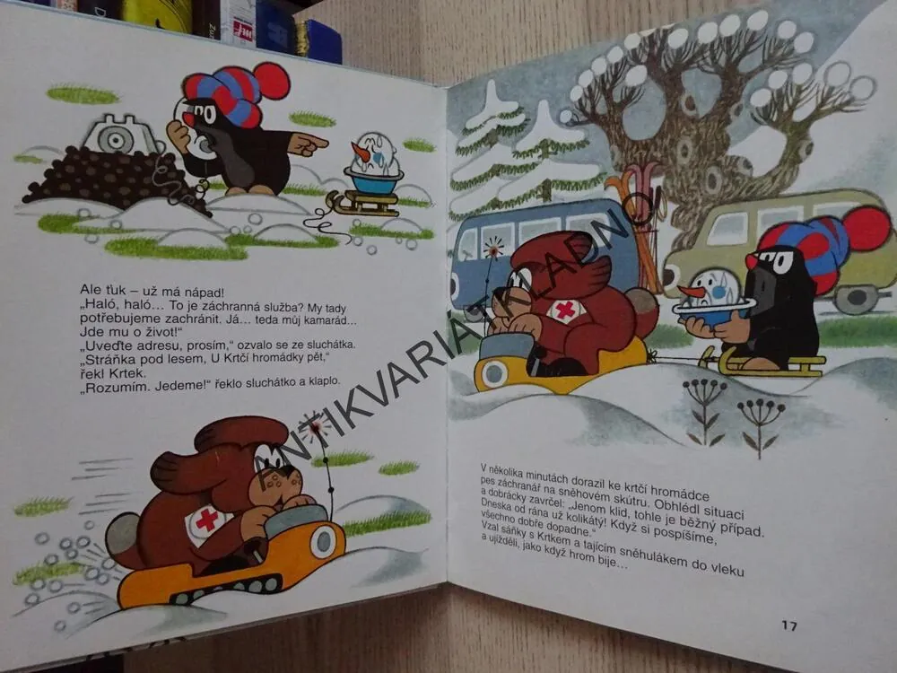 KRTEK A SNĚHULÁK, MILER, DOSKOČILOVÁ, **an