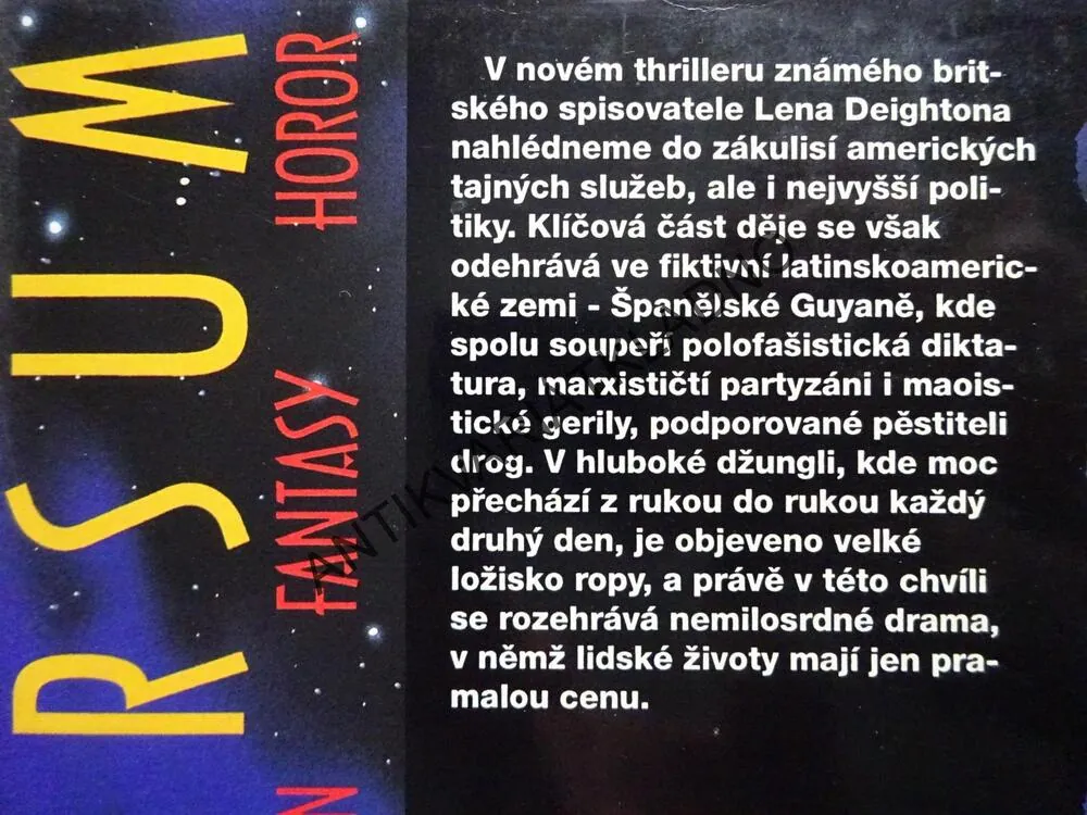 DŽUNGLE V PLAMENECH, LEN DEIGHTON, **an