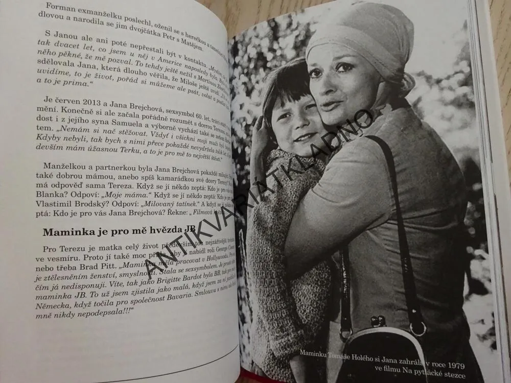 LÁSKY MÉ, JÁ STŮŇU!, JANA BREJCHOVÁ OTEVŘENĚ, **an