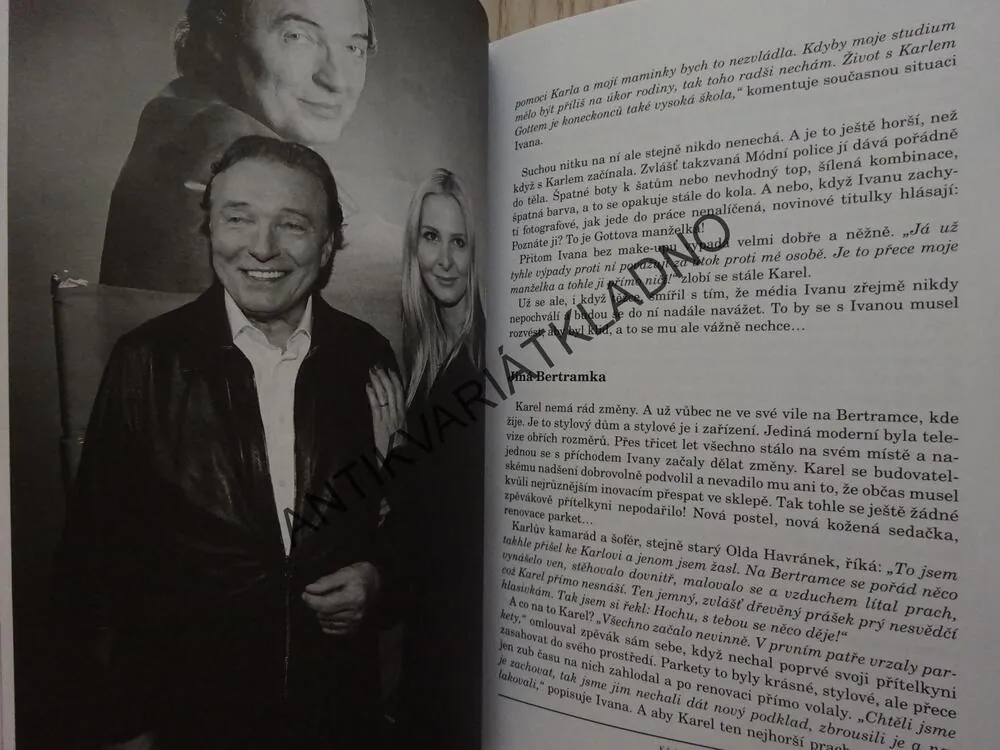 ZPĚVÁK STOLETÍ KAREL GOTT, MICHAELA REMEŠOVÁ, ROMAN SCHUSTER, **an