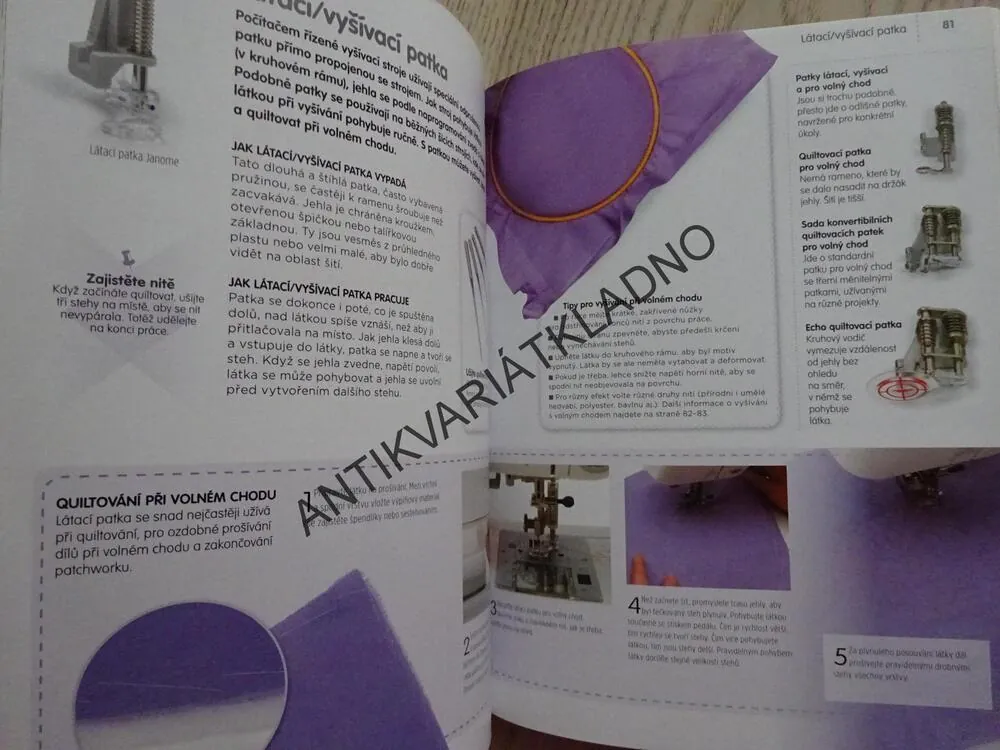 ŠITÍ - ŠIJEME NA STROJI, GARDINEROVÁ, KNIGHTOVÁ, **an