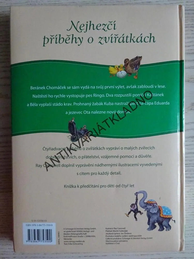 NEJHEZČÍ PŘÍBĚHY O ZVÍŘÁTKÁCH, **an