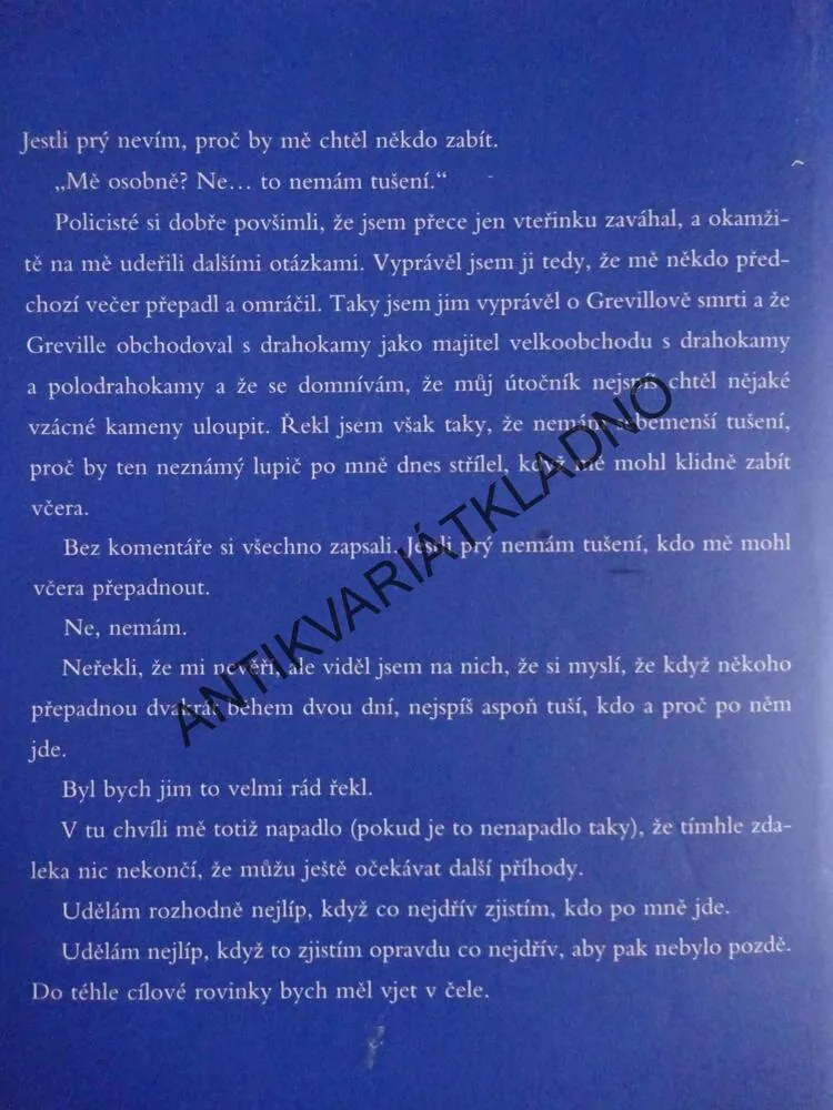 CÍLOVÁ ROVINKA, DICK FRANCIS, **an