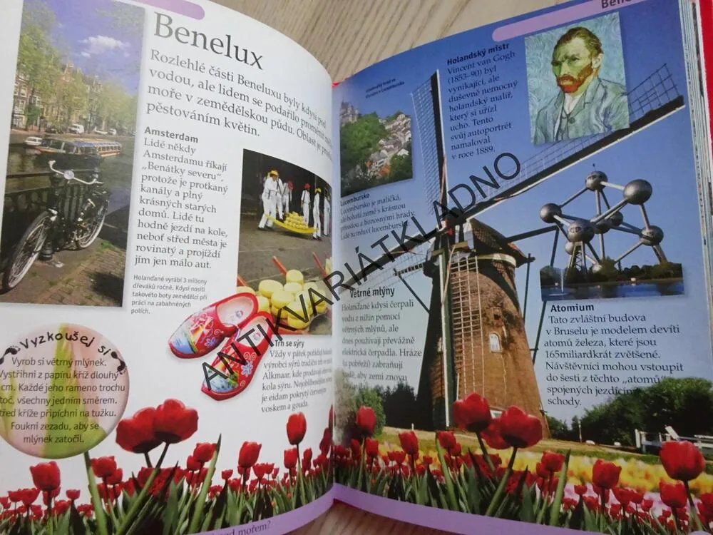 PRVNÍ OBRÁZKOVÝ ATLAS, DĚTSKÝ OBRÁZKOVÝ ATLAS ZEMÍ CELÉHO SVĚTA, **an